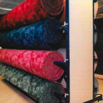 4 roll 4 metre Broadloom island Stand